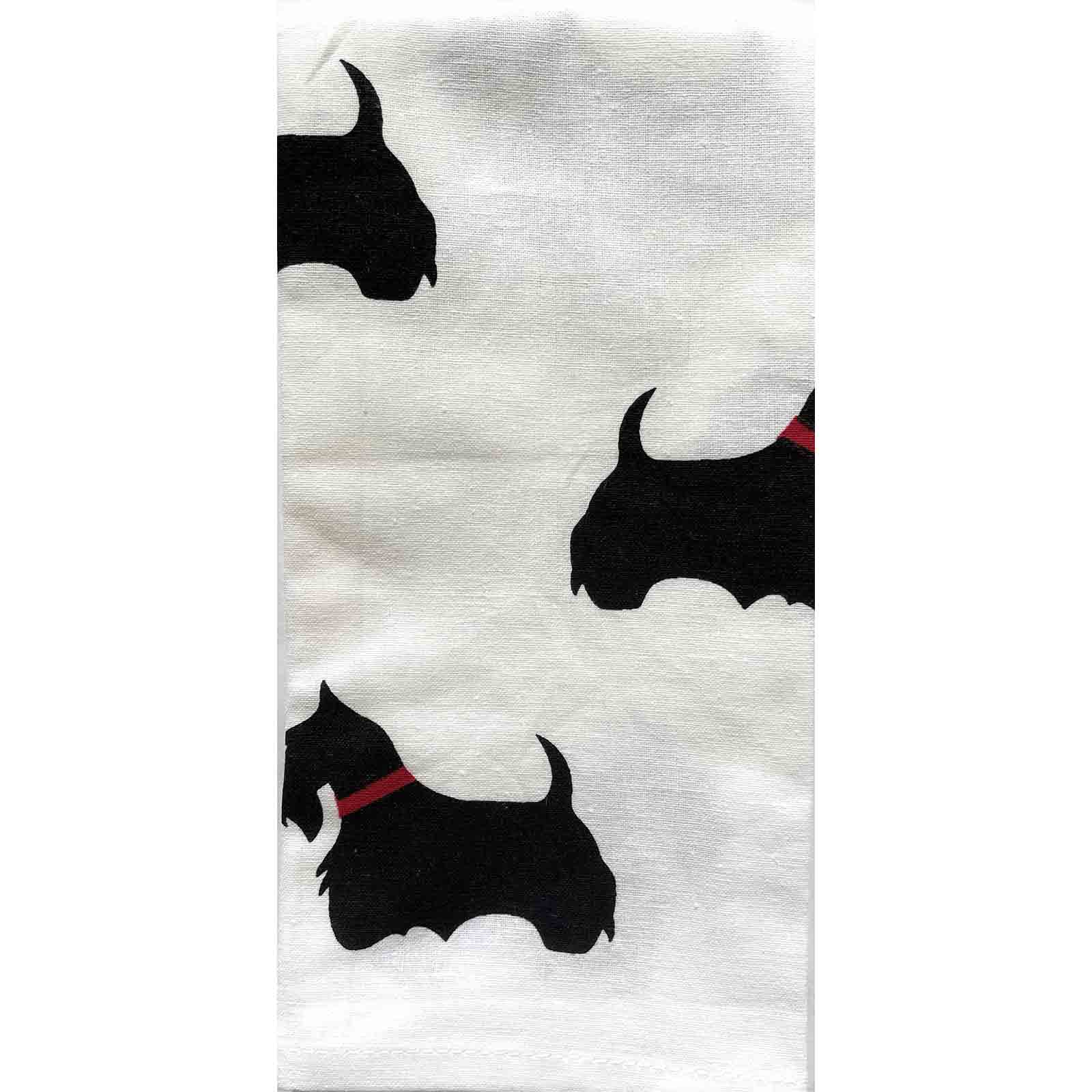 Scottie Dogs 100% Cotton Cloth Napkin 45cm - Set of 4