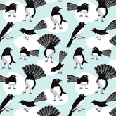 Willie Wagtail 100% Cotton Cloth Napkins Set of 4