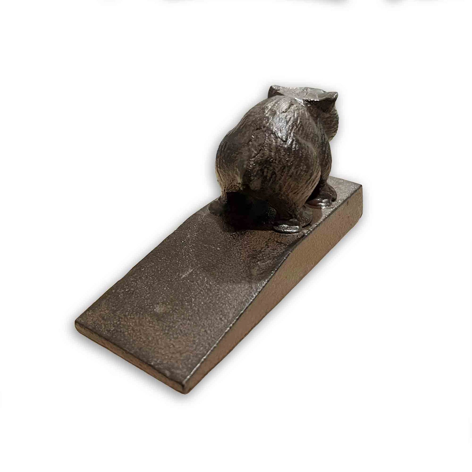 Australian Wombat Metal Cast Iron Door Stop Wedge