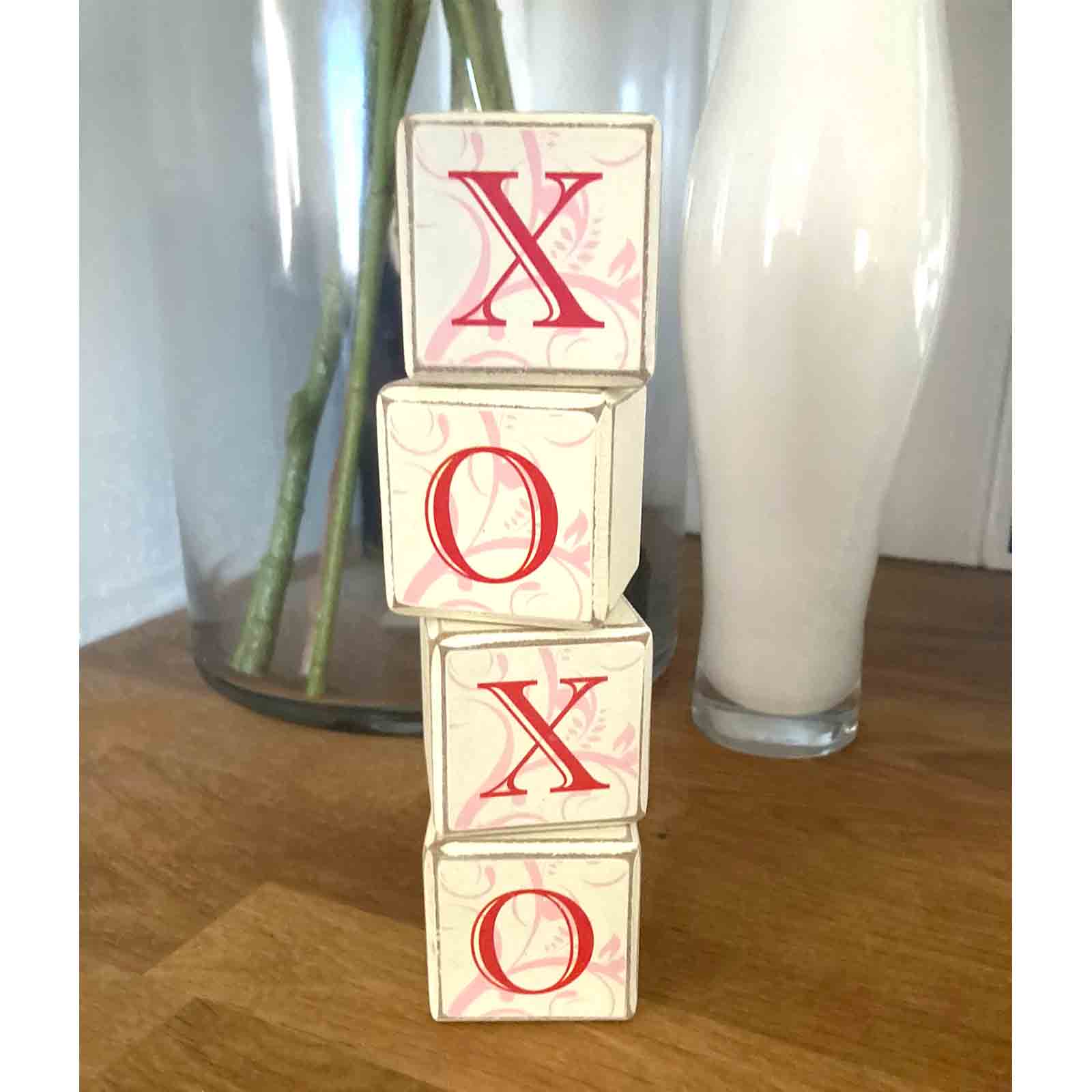 XOXO Wooden Word / Letter Blocks