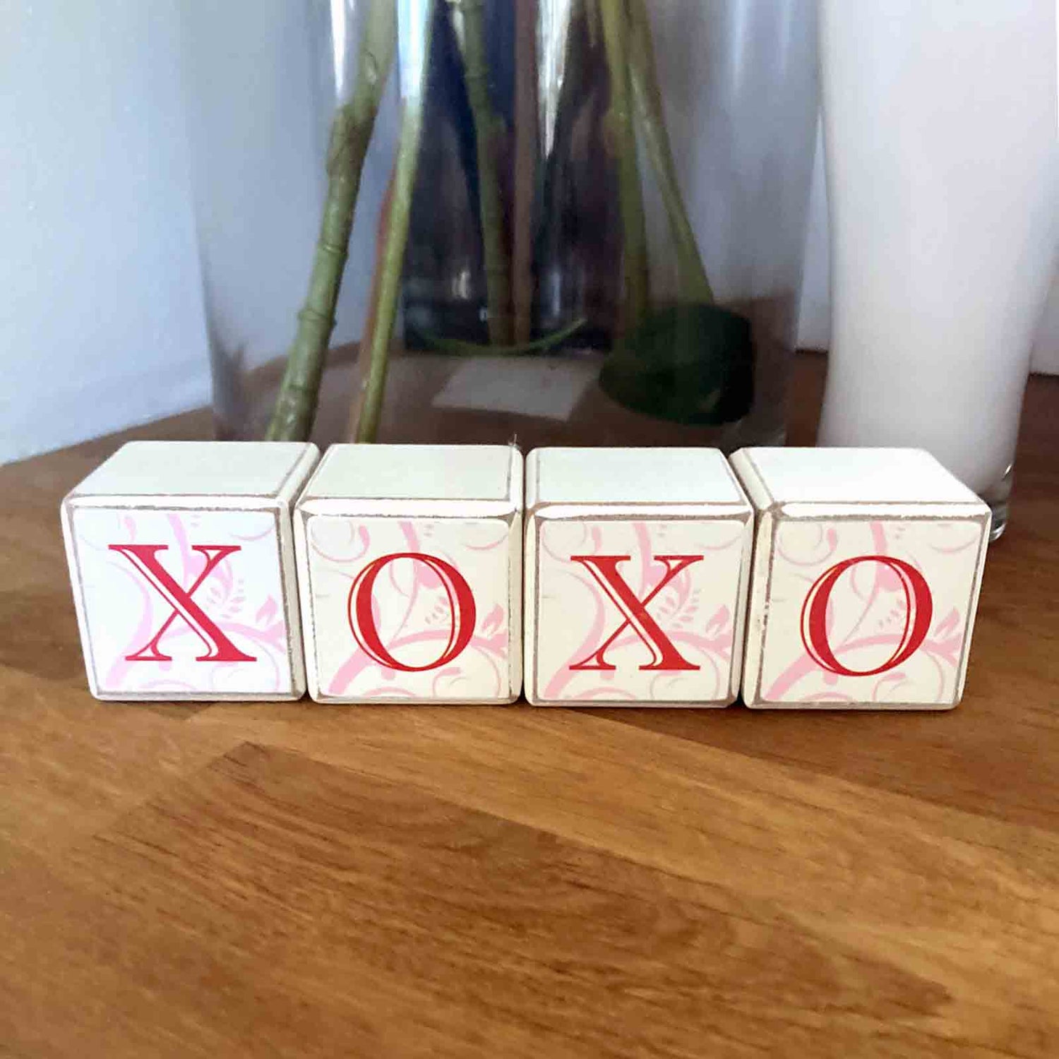 XOXO Wooden Word / Letter Blocks