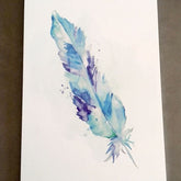 Feather Clipboard - with wall hook.