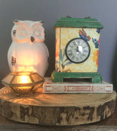 Apple Green Mantel Clock.