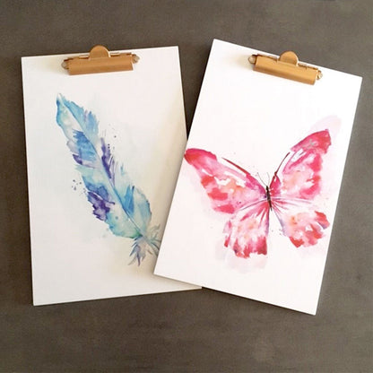 Feather Clipboard - with wall hook.