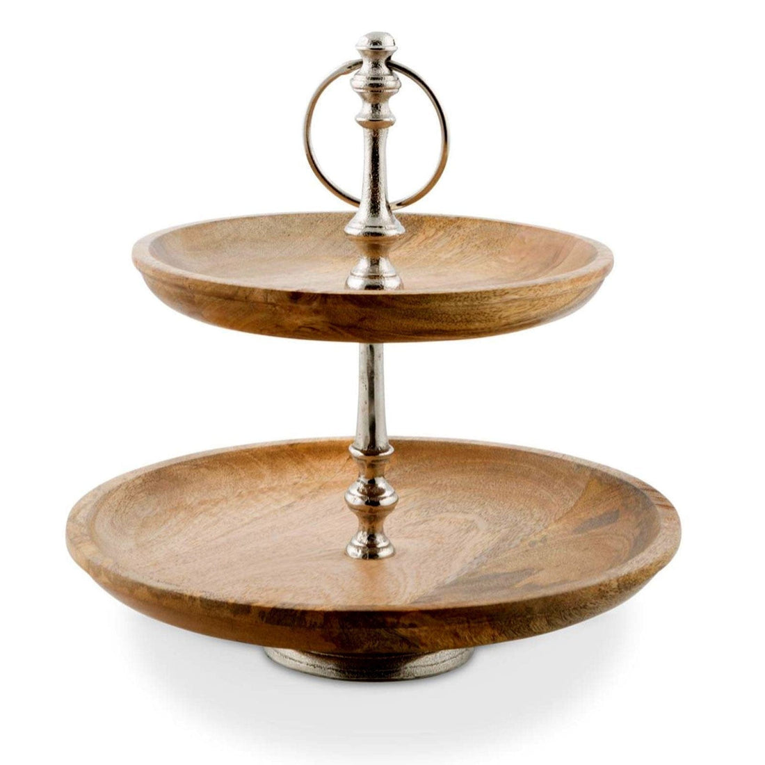 2 Tier Wood Stand - Hello Homewares