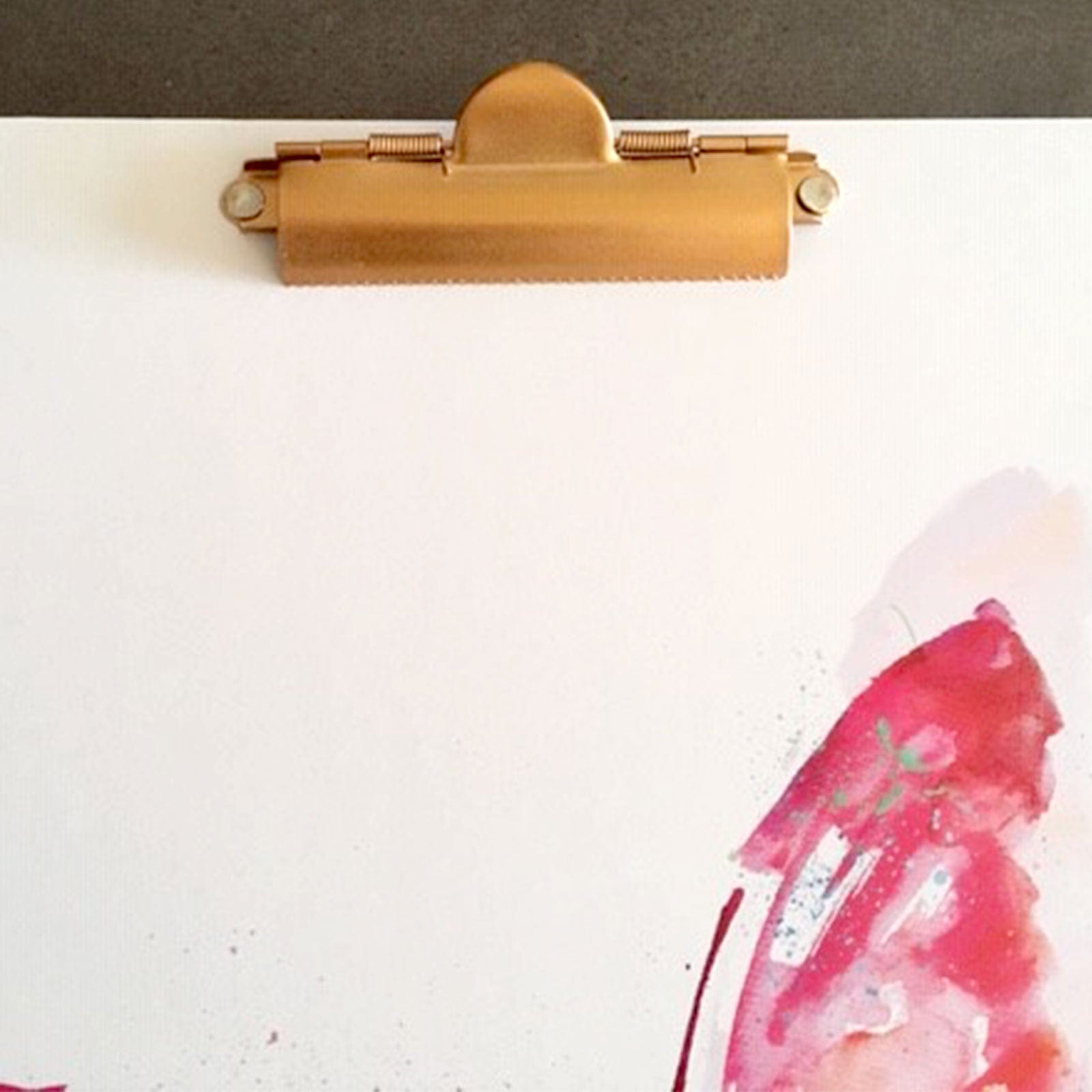 Butterfly Clipboard - with wall hook.