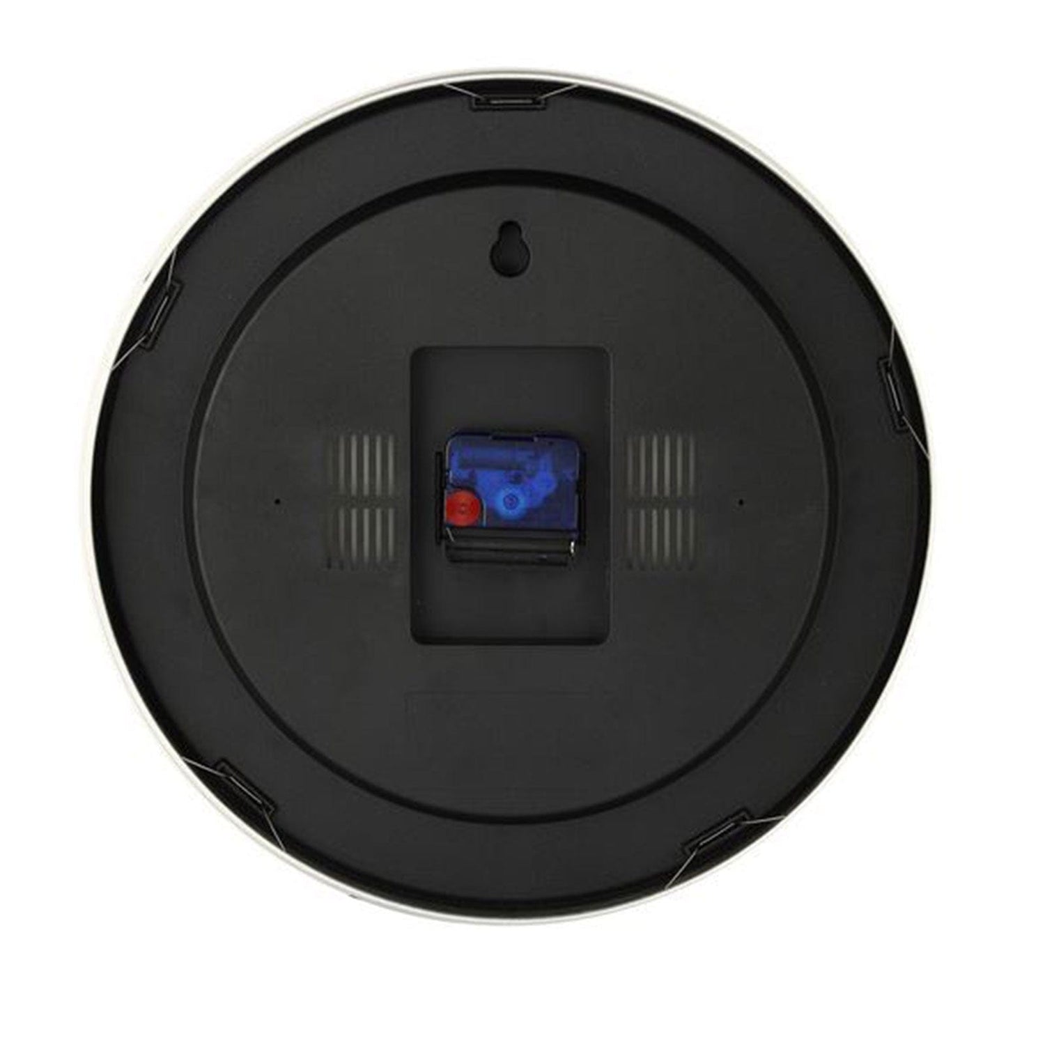 NeXtime 19cm Black Station Desk / Wall Clock.