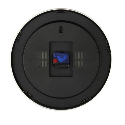 NeXtime 19cm Black Station Desk / Wall Clock.