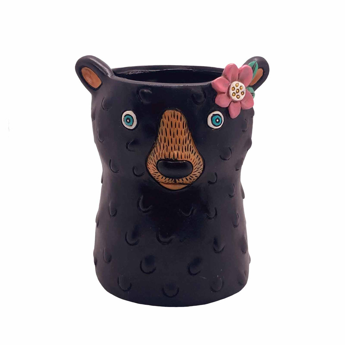 Baby Black Bear Allen Designs Planter