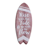 Beach Surf Magnet - Rise With The Tide & Go With The Flow