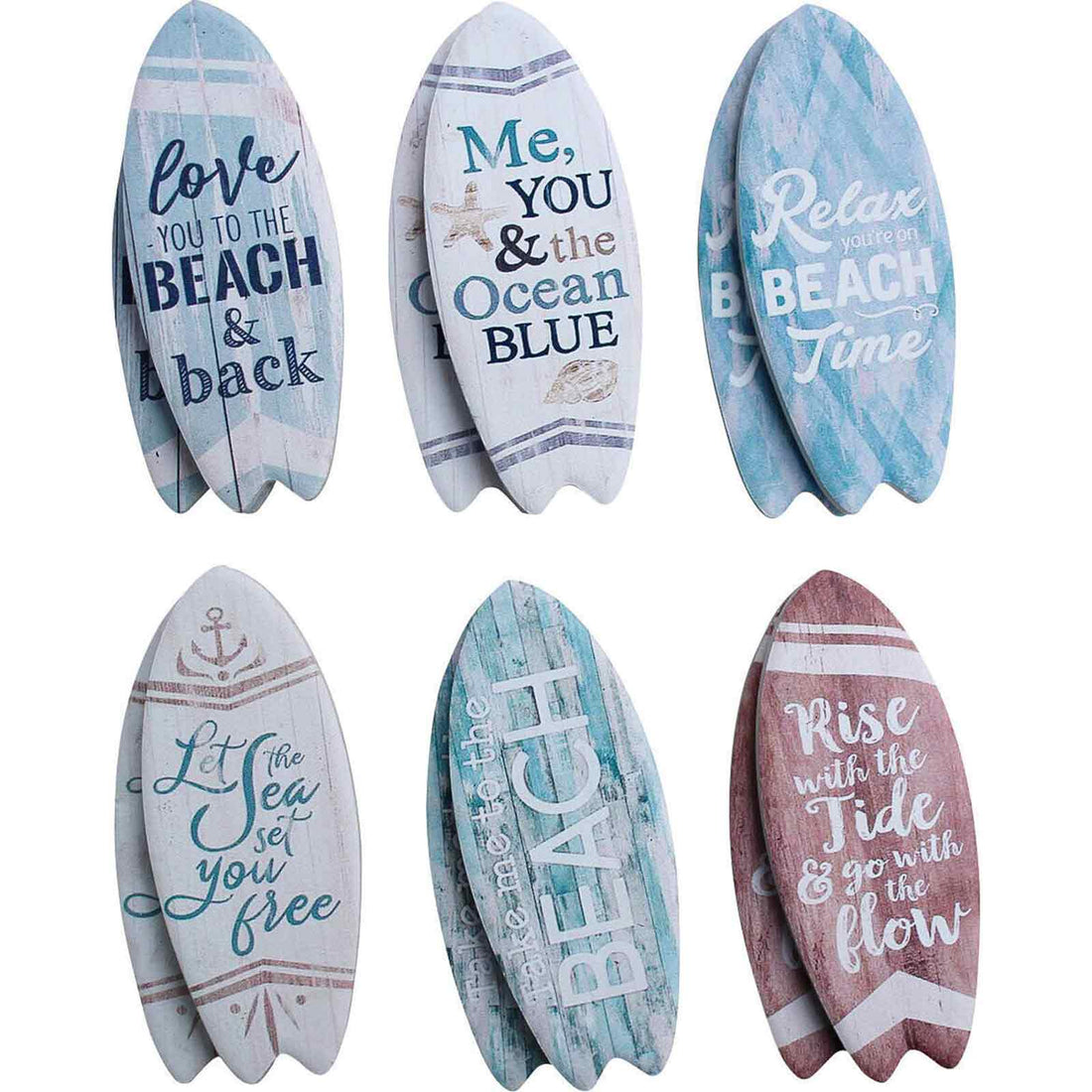 Beach Surf Magnets - 6 Designs Available