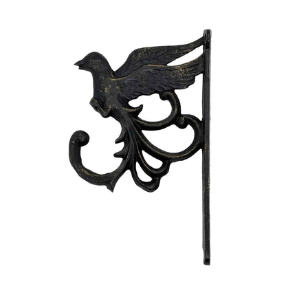 Iron Pheonix Plant Hanger Bird Wall Bracket