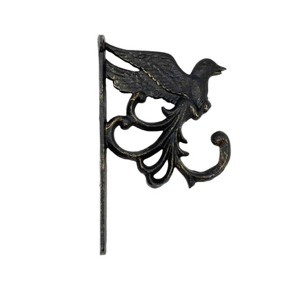 Iron Pheonix Plant Hanger Bird Wall Bracket