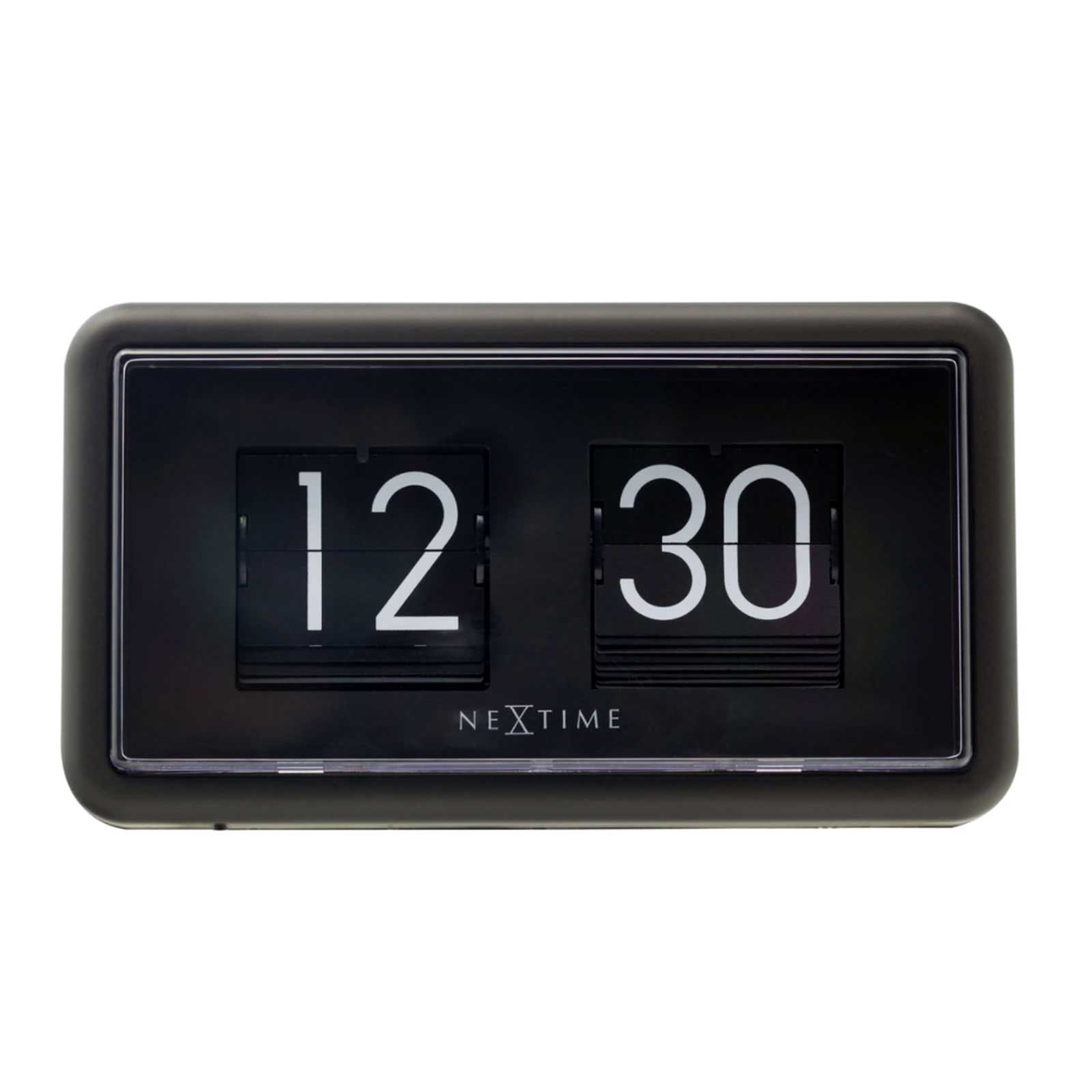 NeXtime Small Black Flip Clock