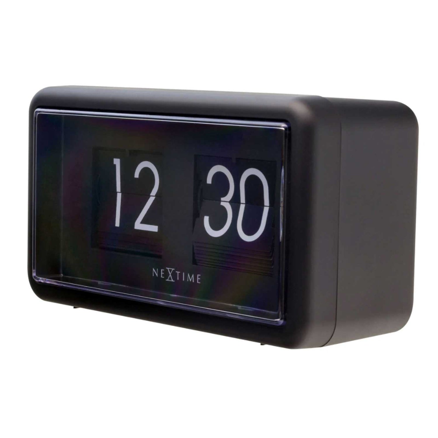 NeXtime Small Black Flip Clock