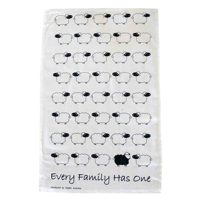 Black Sheep 100% Cotton Tea Towel