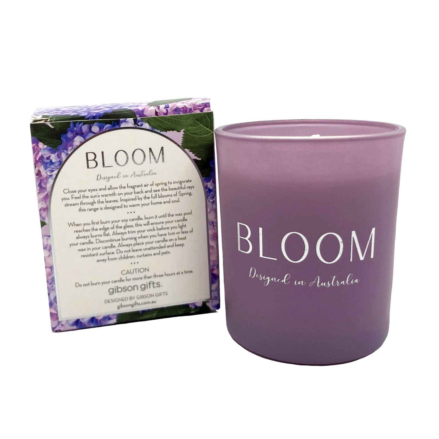 BLOOM Botanical Floral Scented Candle