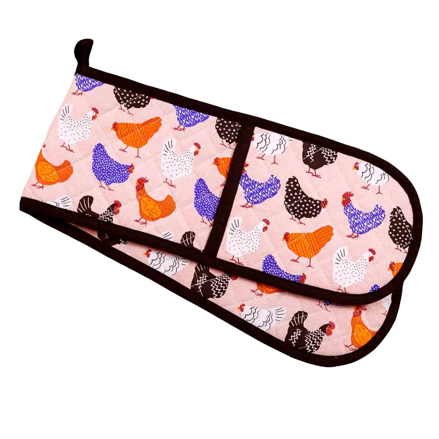 Bright Hens Double Oven Glove