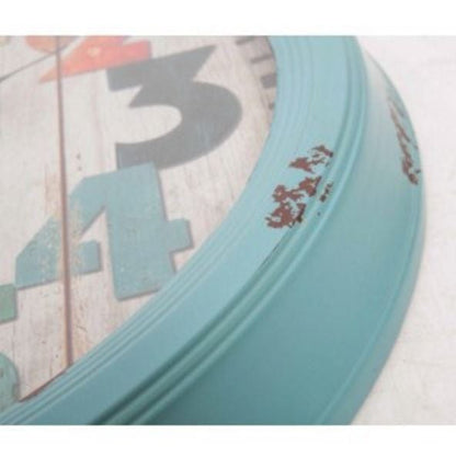 62cm Cafe Metal Wall Clock - 3 Styles.
