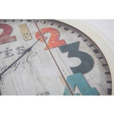 62cm Cafe Metal Wall Clock - 3 Styles.