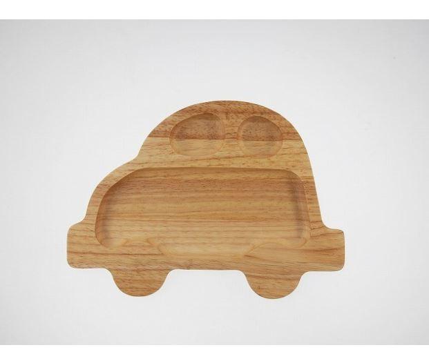 Car Wood Divided Plate.