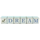 Coastal DREAM Wooden Letter Blocks.