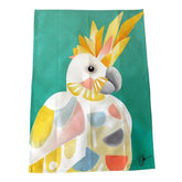 Cockatoo - 100% Cotton Chris Riley Designed Tea Towel.