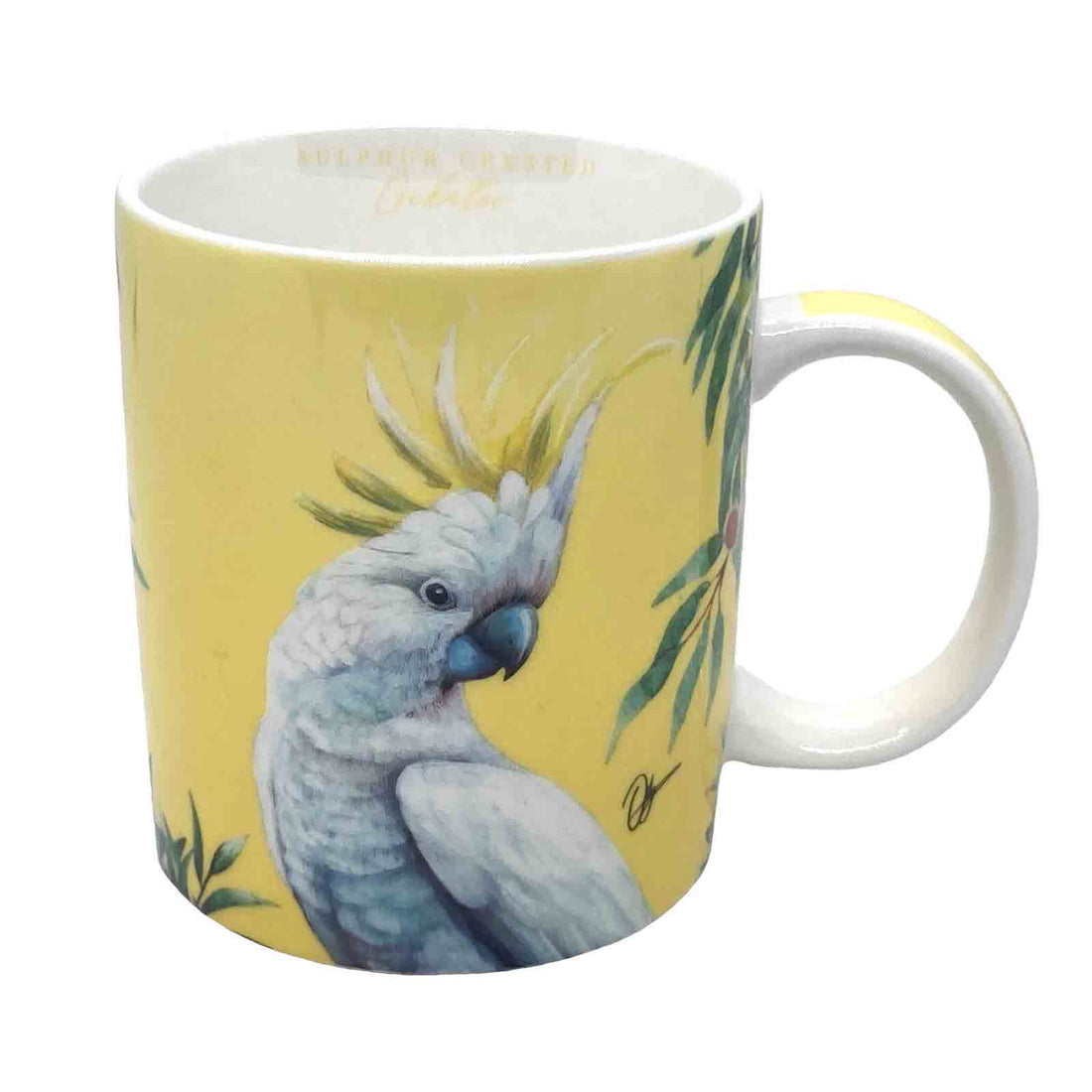 Sulpher Crested Cockatoo Birds of Australia Bone China Mug