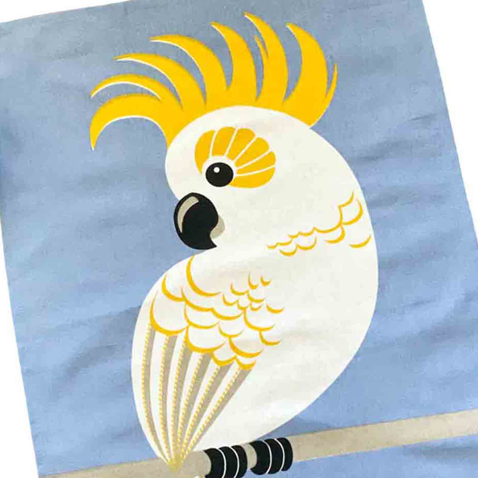 Cockatoo 100% Cotton Tea Towel