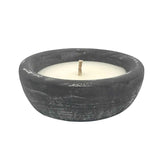 Rustic Cement Wax Candle Pot