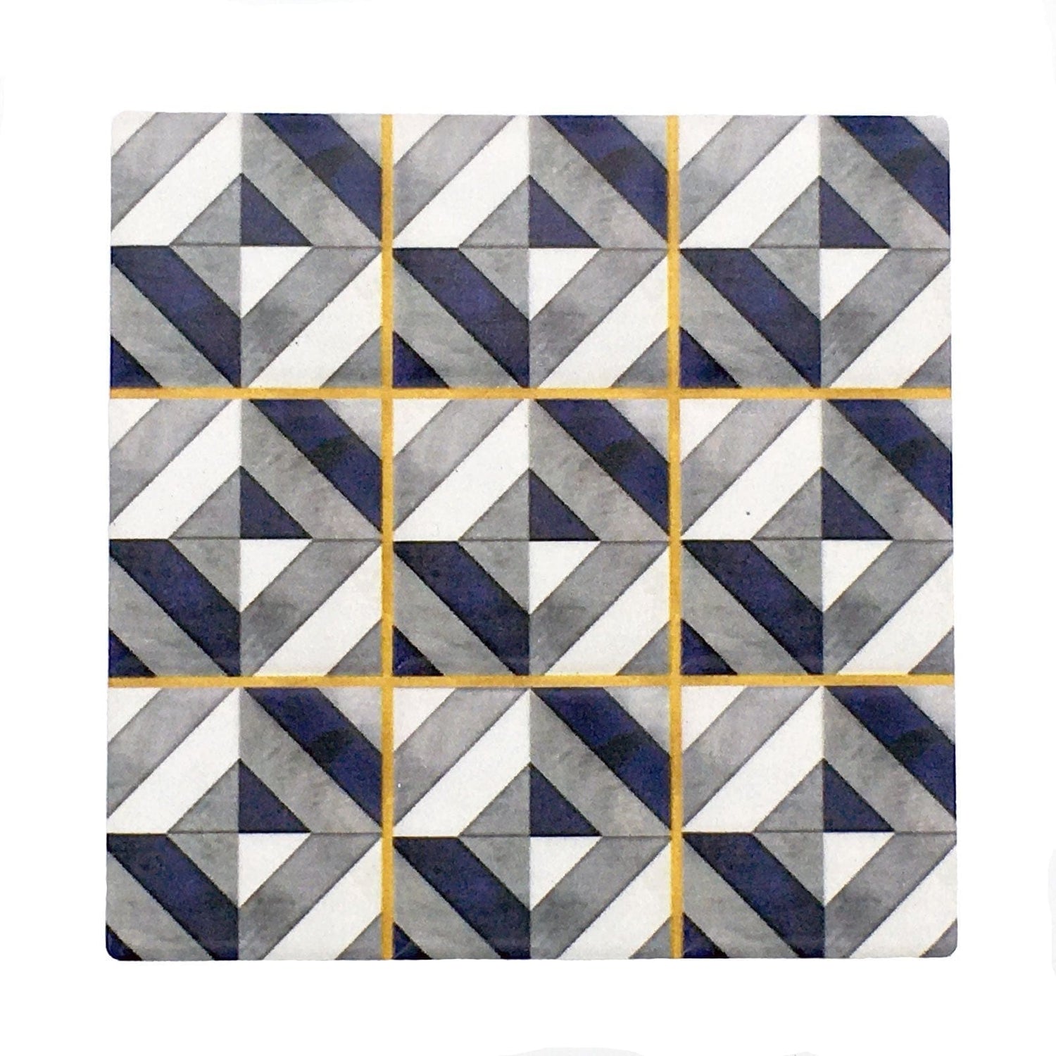 Design 12 Moroccan Tile Coasters - Set of 4.