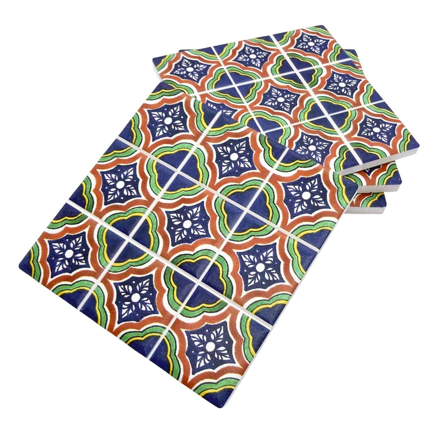Design 7 Moroccan Tile Coasters - Set of 4.
