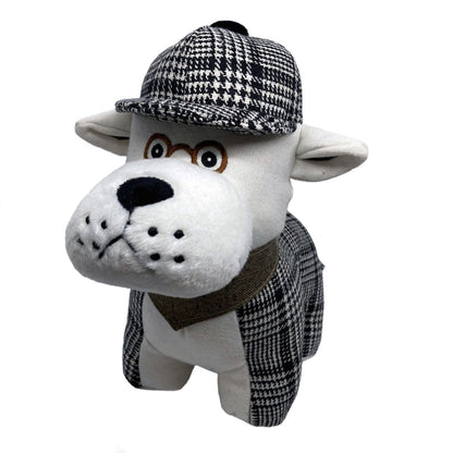 Detective Dog Fabric Doorstop