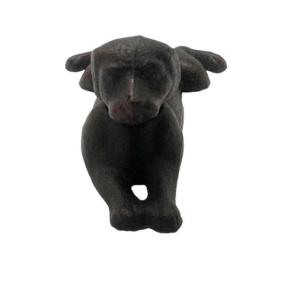 Metal Cast Iron Dog Door Wedge / Stopper