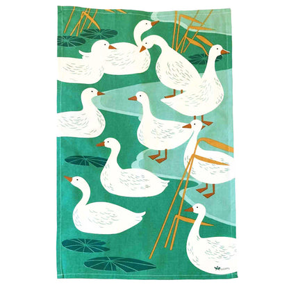 Ducks 100% Cotton Tea Towel