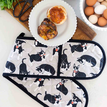 Farm Dogs Double Oven Glove