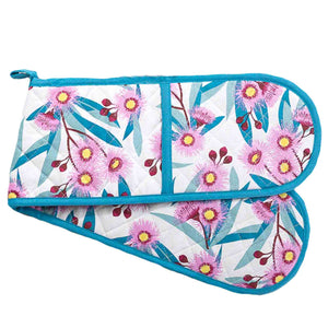 Flowering Gum Double Oven Glove