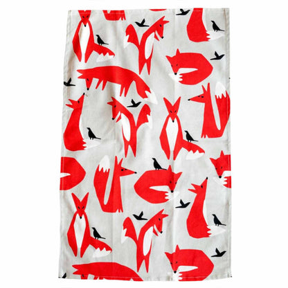 FOX 100% Cotton Tea Towel