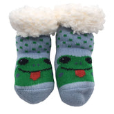 Frog - Toddler Nuzzles Slipper Socks.