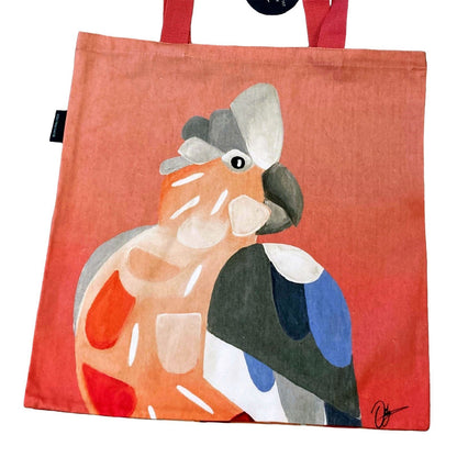 Pink Galah Tote Bag - Chris Riley Design.