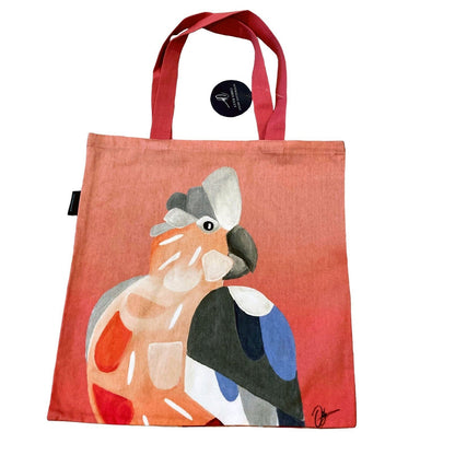 Pink Galah Tote Bag - Chris Riley Design.