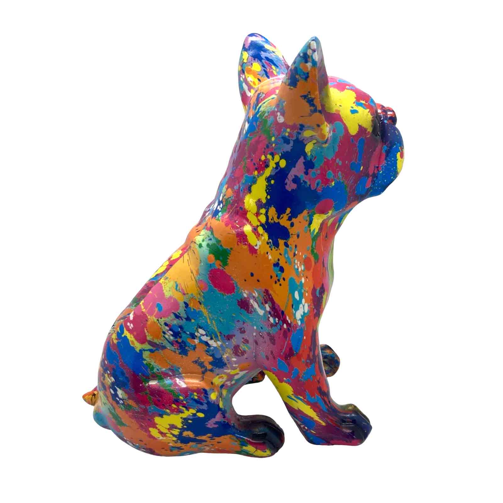 Splash Art Resin French Bulldog