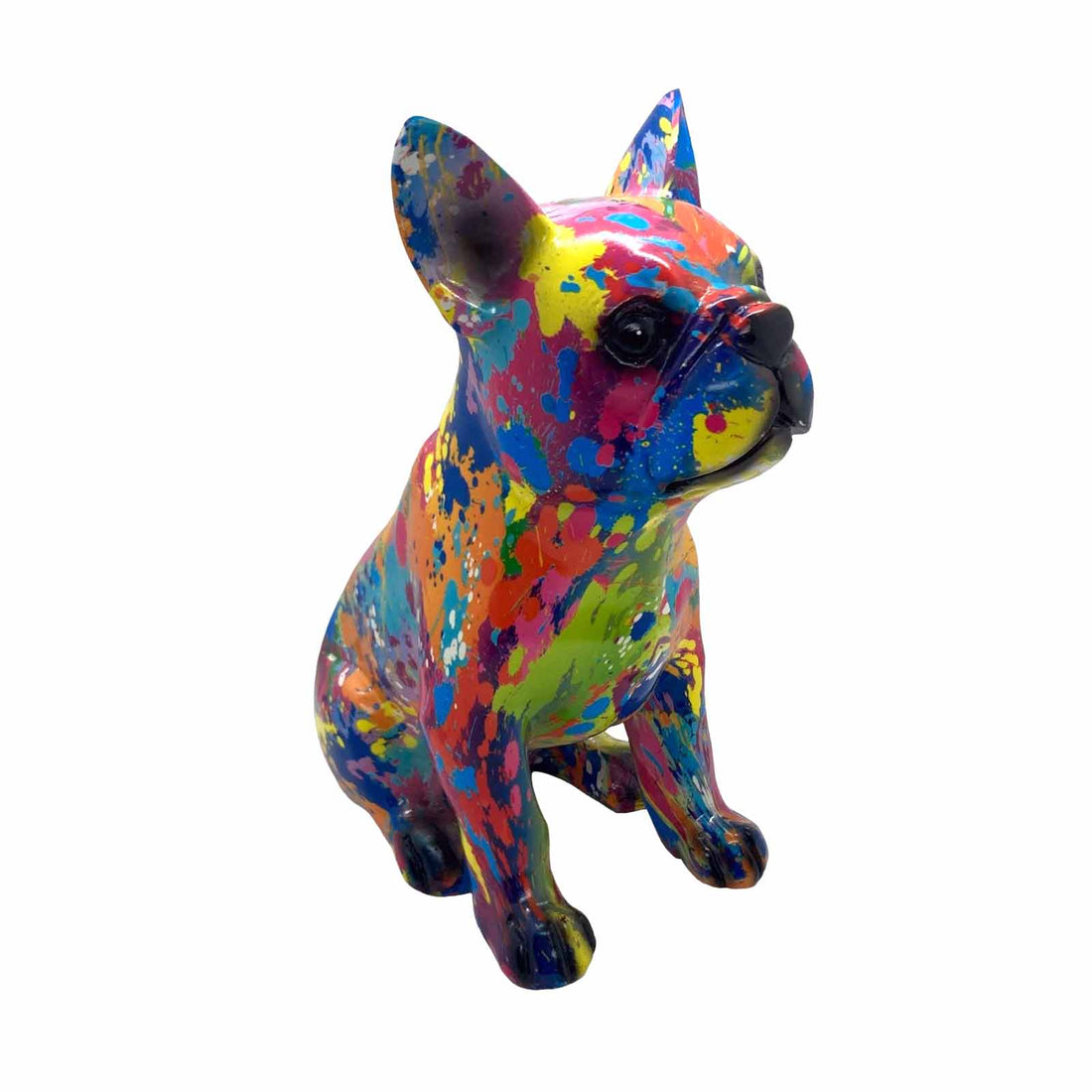 Splash Art Resin French Bulldog