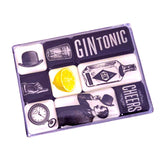 Gin & Tonic Set of 9 Nostalgic Art Magnets