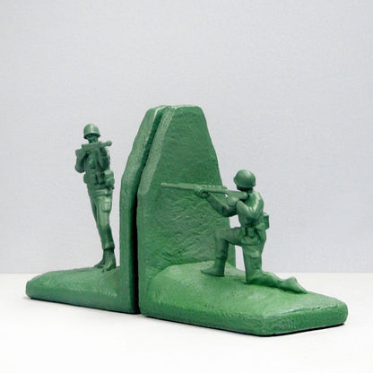 Soldier Bookends - Green.