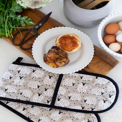 Grey Sheep Double Oven Glove - Hello Homewares