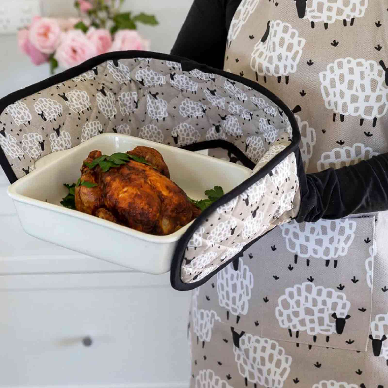 Grey Sheep Double Oven Glove - Hello Homewares