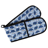 Guinea Fowl 100% Cotton Double Oven Glove