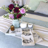 HARES 100% Cotton Tea Towel