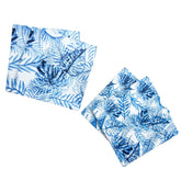 Island Blue Ceramic Coasters Set of 4